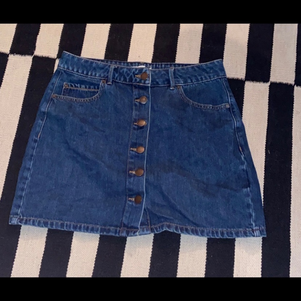 jeans skirt